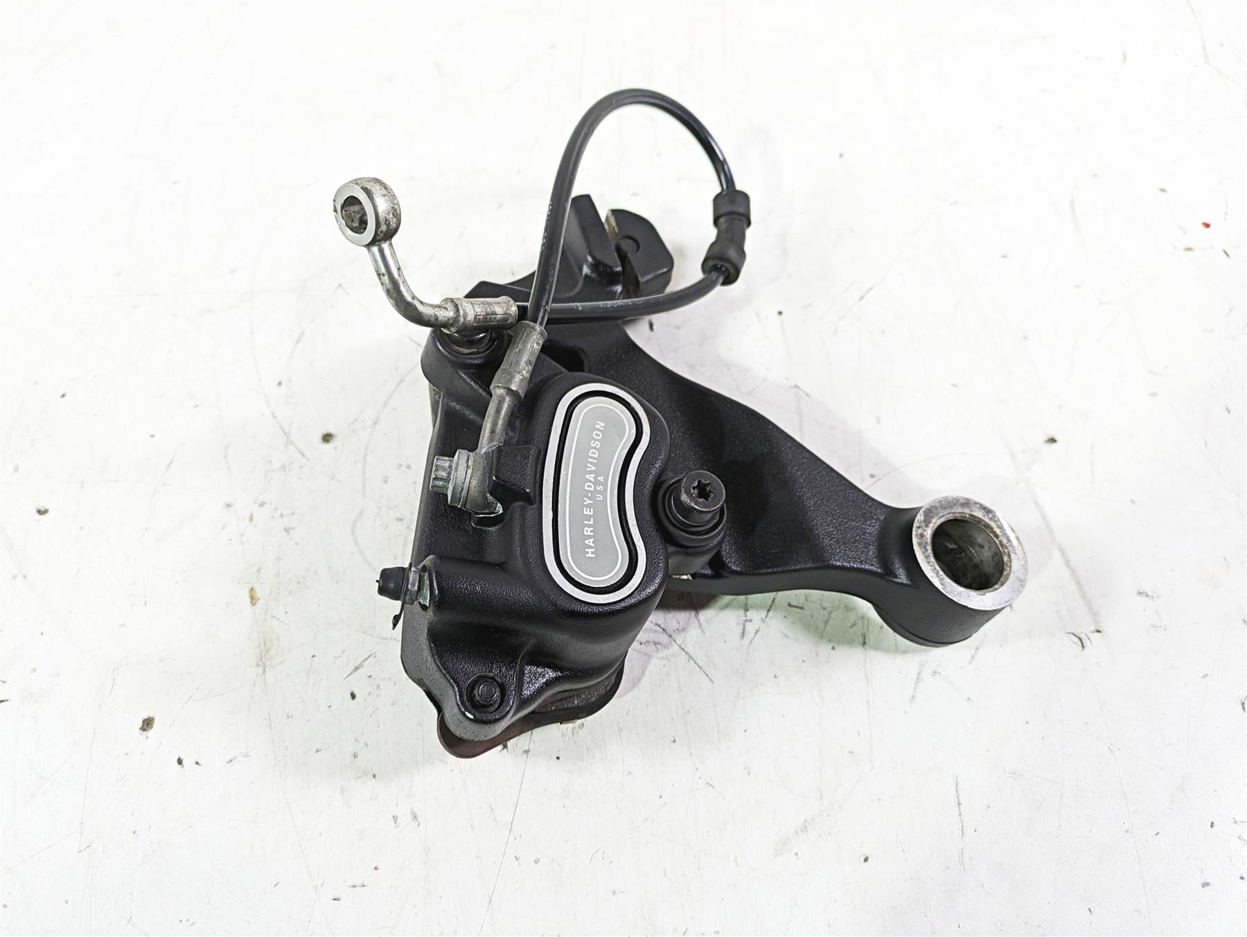2013 Harley FXDWG Dyna Wide Glide Rear Brake Caliper 25mm + Line 40908-08 {{ shop.shopifyCountryName }} - Mototech271