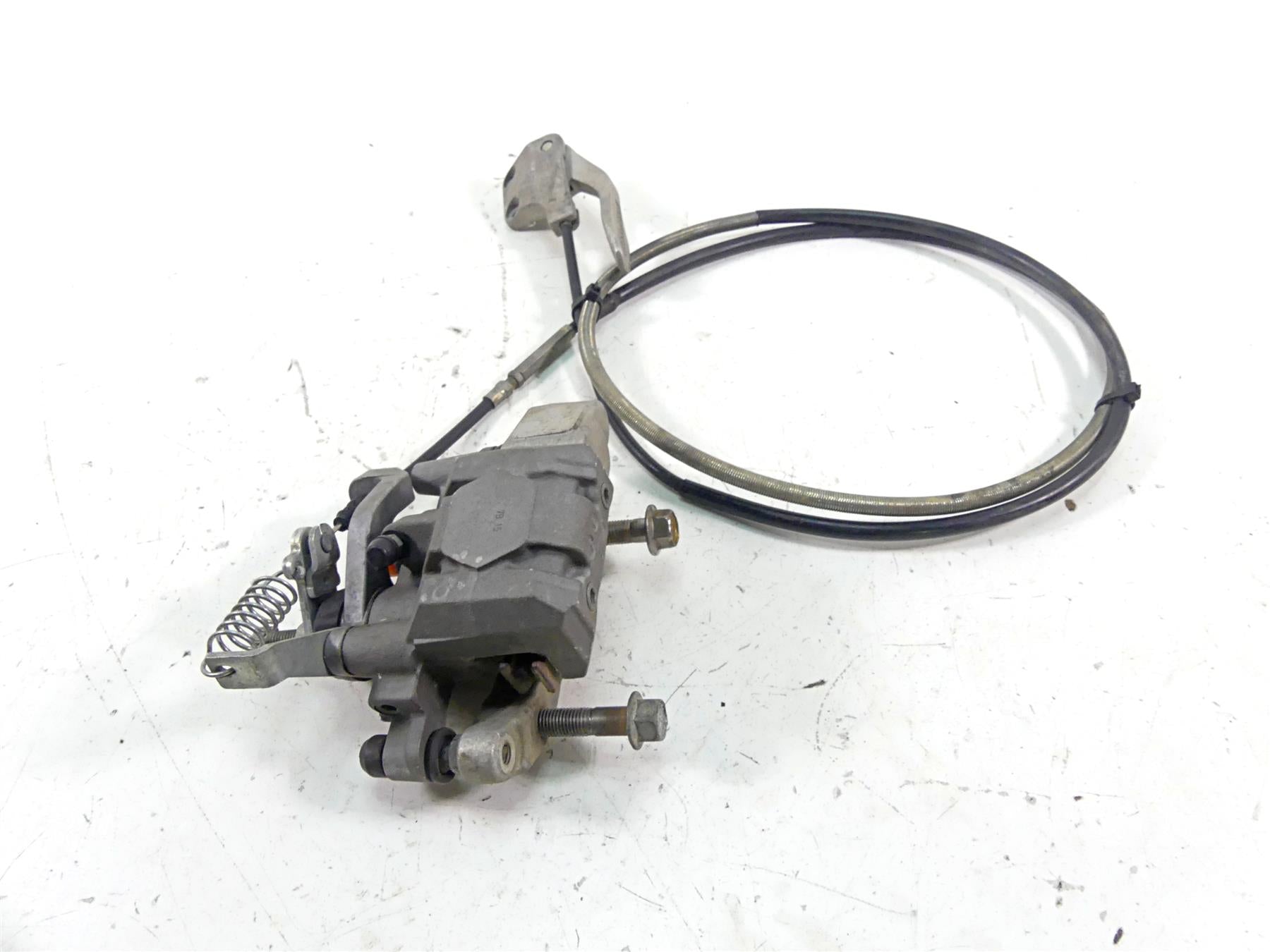 2017 Yamaha YFM Raptor 700R SE Rear Brake Caliper Cable Lever 5TG-2580W-21-00 {{ shop.shopifyCountryName }} - Mototech271