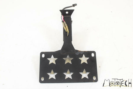 2008 Ducati 1098 Superbike Illuminated License Plate Holder Assembly 56110251A {{ shop.shopifyCountryName }} - Mototech271