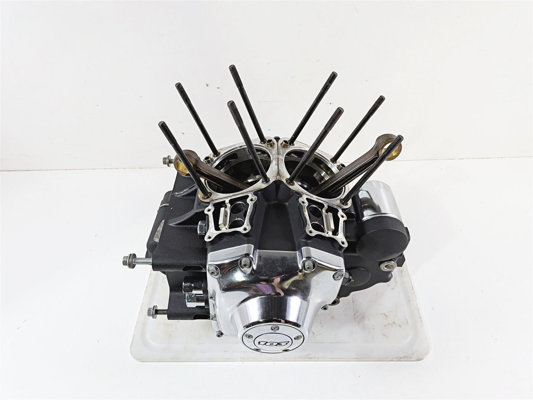 2012 Harley Softail FLSTF Fat Boy Bottom End Engine Crank Shaft Case 24722-07B