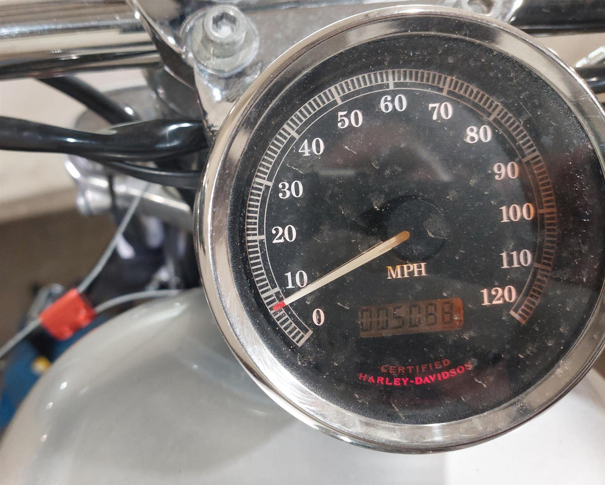 2003 Harley Sportster XL1200 C 100th Anniv Speedometer Gauges Set - 5K 67283-99A {{ shop.shopifyCountryName }} - Mototech271