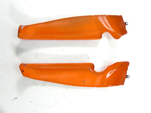 2005 Harley VRSCSE CVO V-Rod Radiator Side Covers Electric Orange 66172-05 | Mototech271