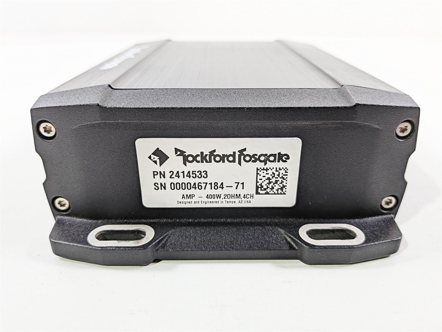 2022 Polaris RZR Turbo R Ultimate Rockford Amplifier Amp 400W 4-Channel 2414533-Mototech271