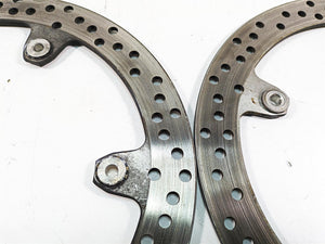 2016 BMW R1200R K53 Front Brembo Brake Disc Rotor 320mm Set 34118526575
