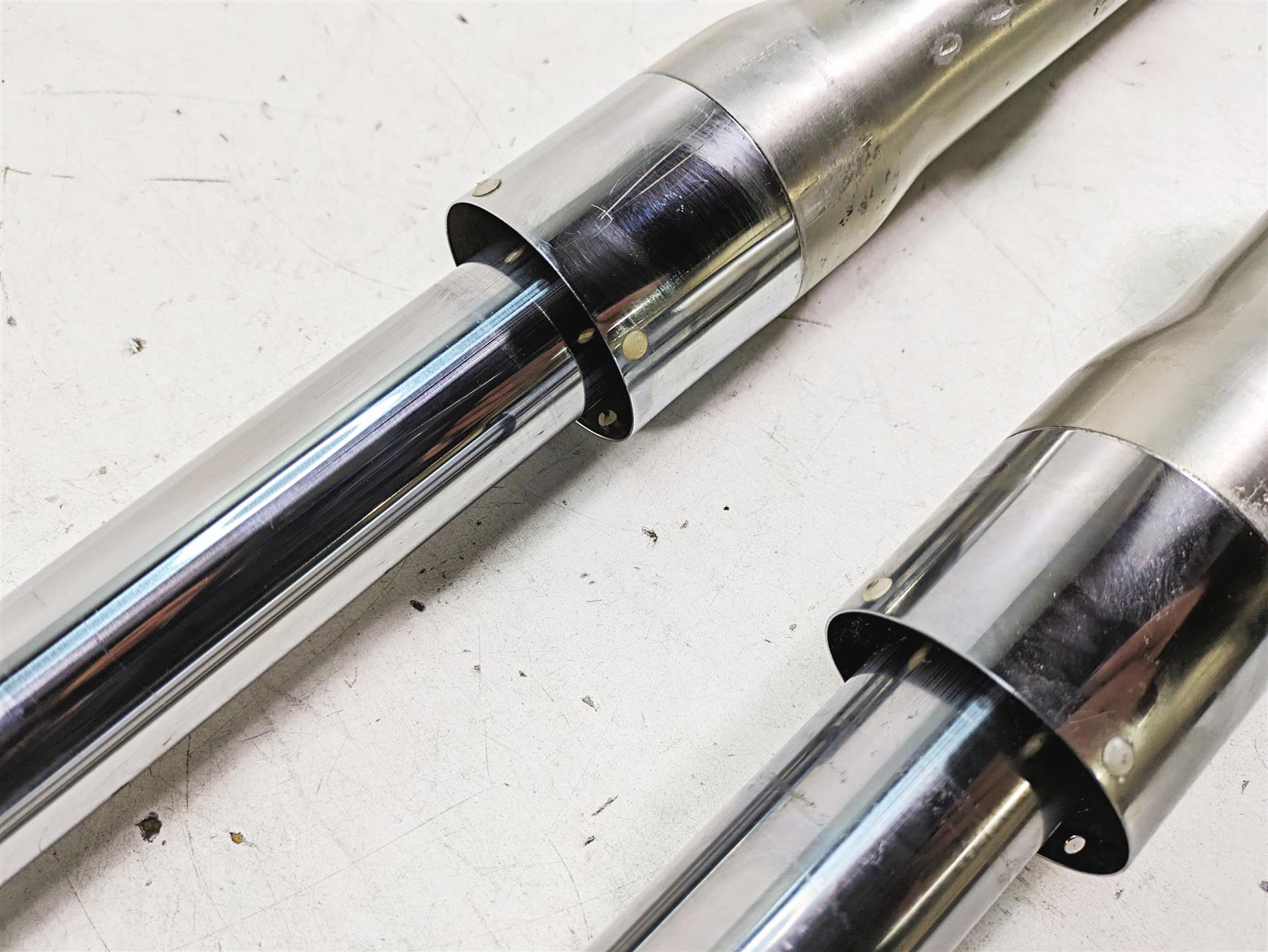 1997 Kawasaki VN1500 Vulcan Straight Front Forks -No Leaks 44070-5038 {{ shop.shopifyCountryName }} - Mototech271