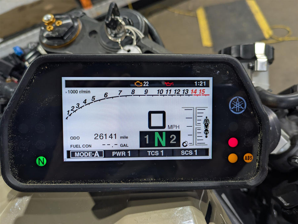 2016 Yamaha YZF R1 RN32 Speedometer Gauges 26K For Parts 2CR-83500-20-00 {{ shop.shopifyCountryName }} - Mototech271