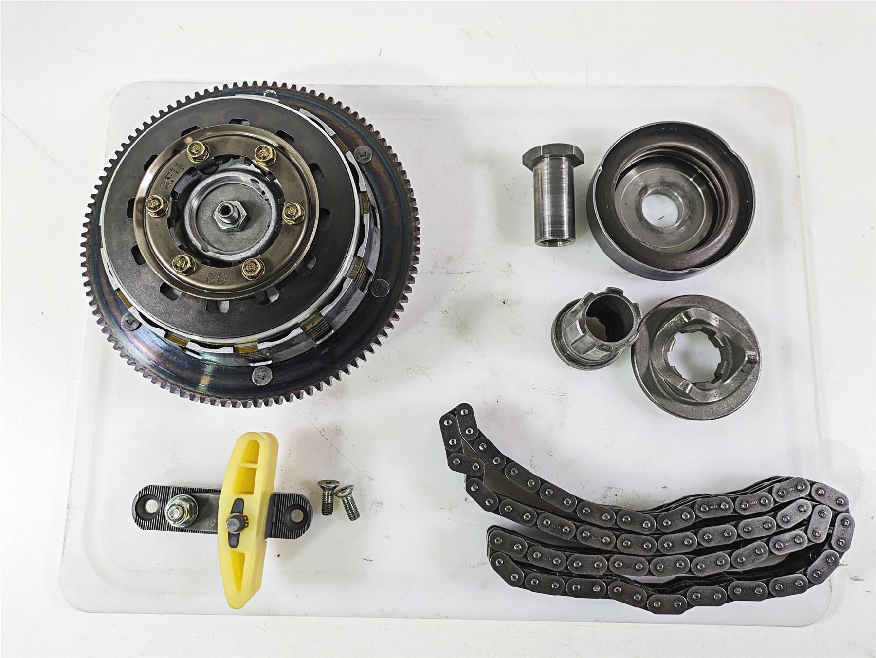 2003 Harley FLSTC Softail Heritage 100th Primary Drive Clutch Kit 37707-98A {{ shop.shopifyCountryName }} - Mototech271
