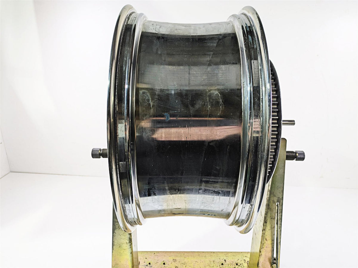 2004 Big Dog Chopper Straight Billet Rear Wheel Rim & Pulley 8.5x18 65T Pulley {{ shop.shopifyCountryName }} - Mototech271