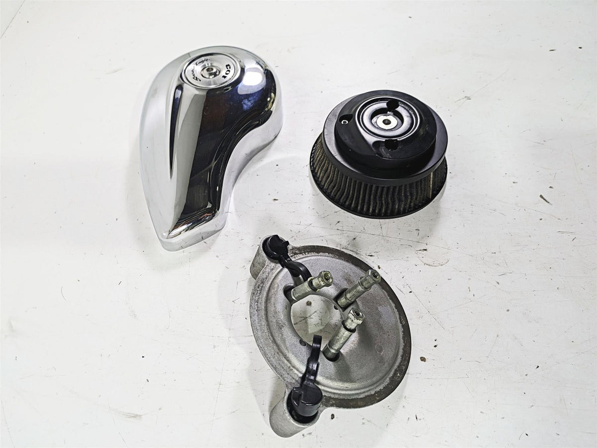 2005 Harley Softail FLSTFSE CVO Fat Boy 103 Air Breather Cleaner Filter 29614-03 {{ shop.shopifyCountryName }} - Mototech271