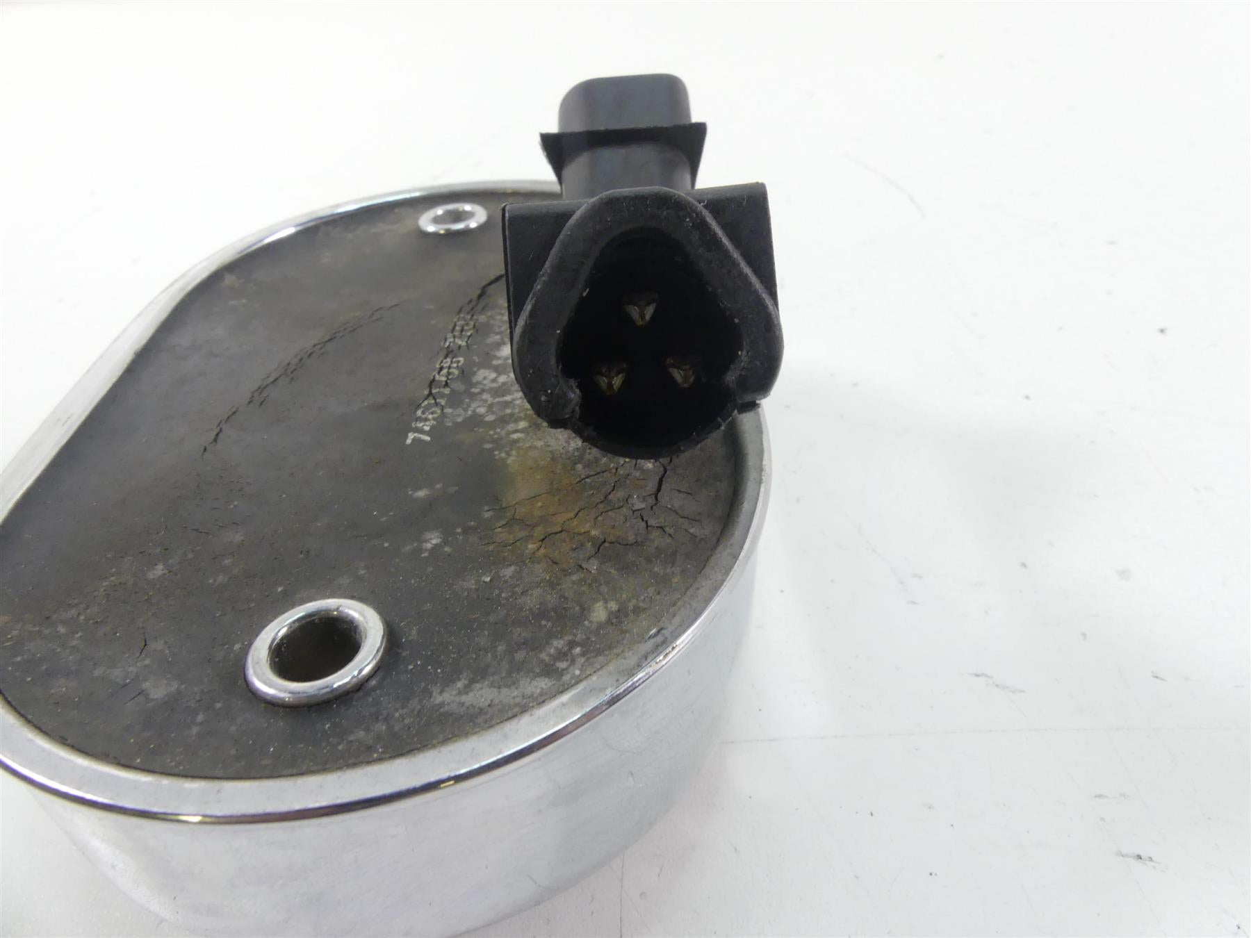 2008 Harley FXCWC Softail Rocker C Chrome Rectifier Voltage Regulator 74611-08 {{ shop.shopifyCountryName }} - Mototech271