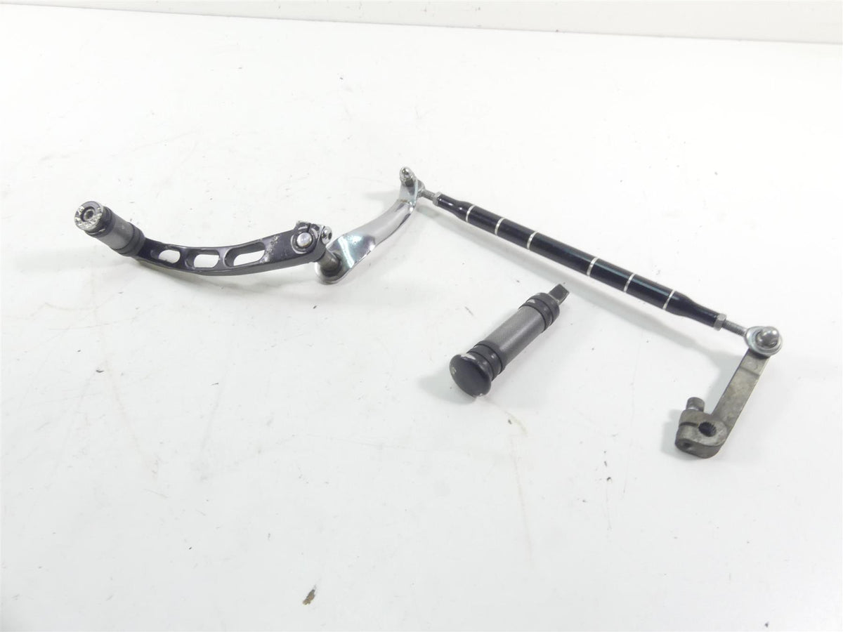 2008 Harley Softail FXSTB Night Train Aluminum Foot Pegs Shifter Brake Pedal {{ shop.shopifyCountryName }} - Mototech271