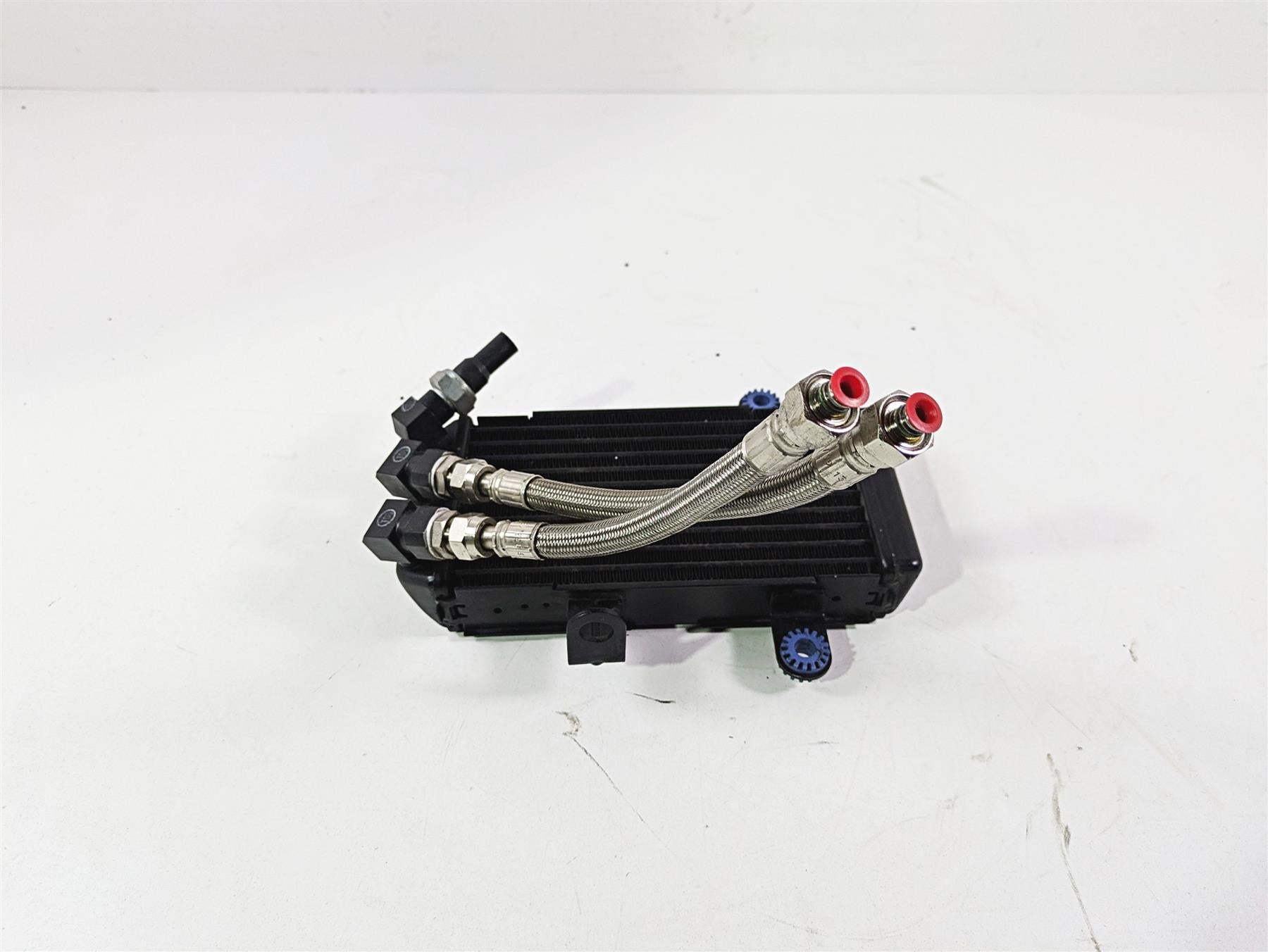 2019 Ducati Supersport 939 S Oil Cooler + Lines & Bracket 54841101B | Mototech271
