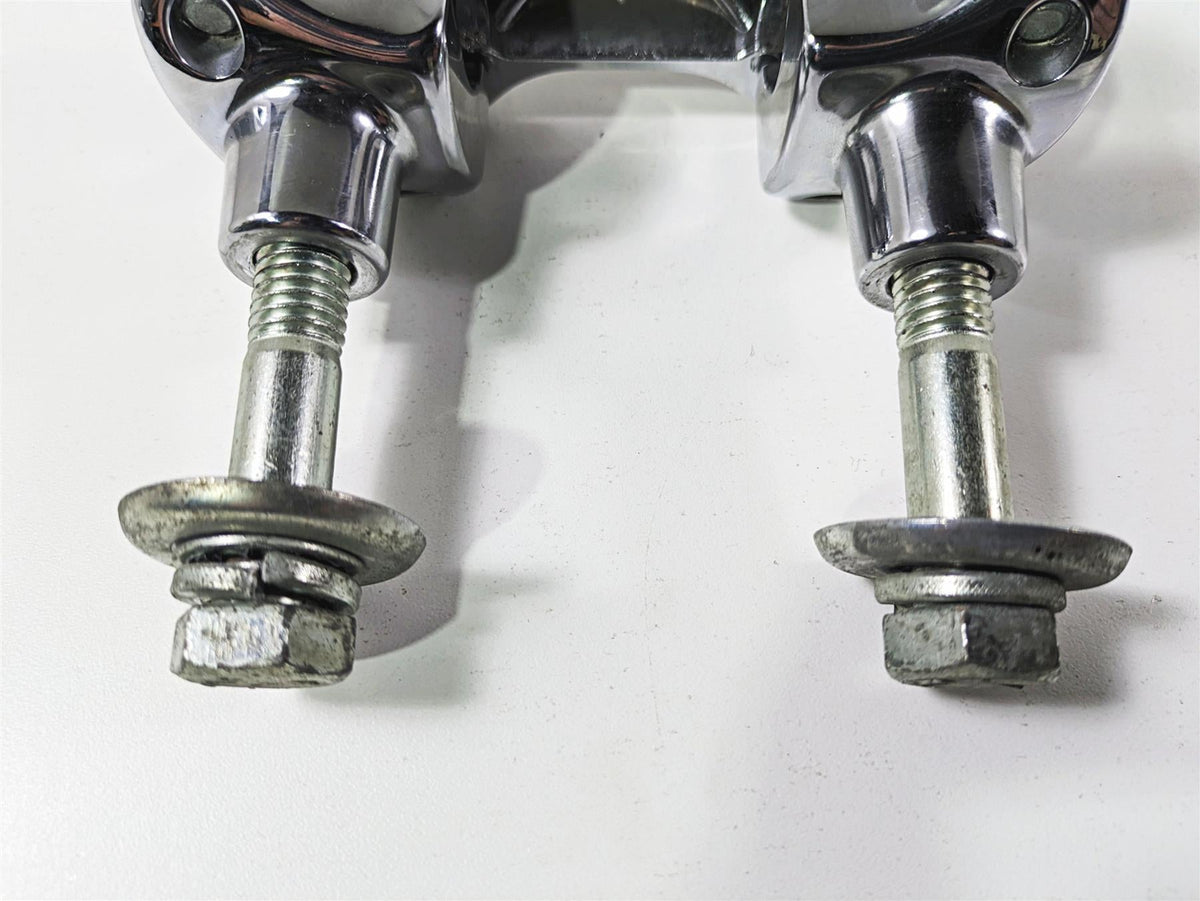 2003 Harley FLSTC Softail Heritage 100th Handlebar Holder Riser Set 56567-86B {{ shop.shopifyCountryName }} - Mototech271