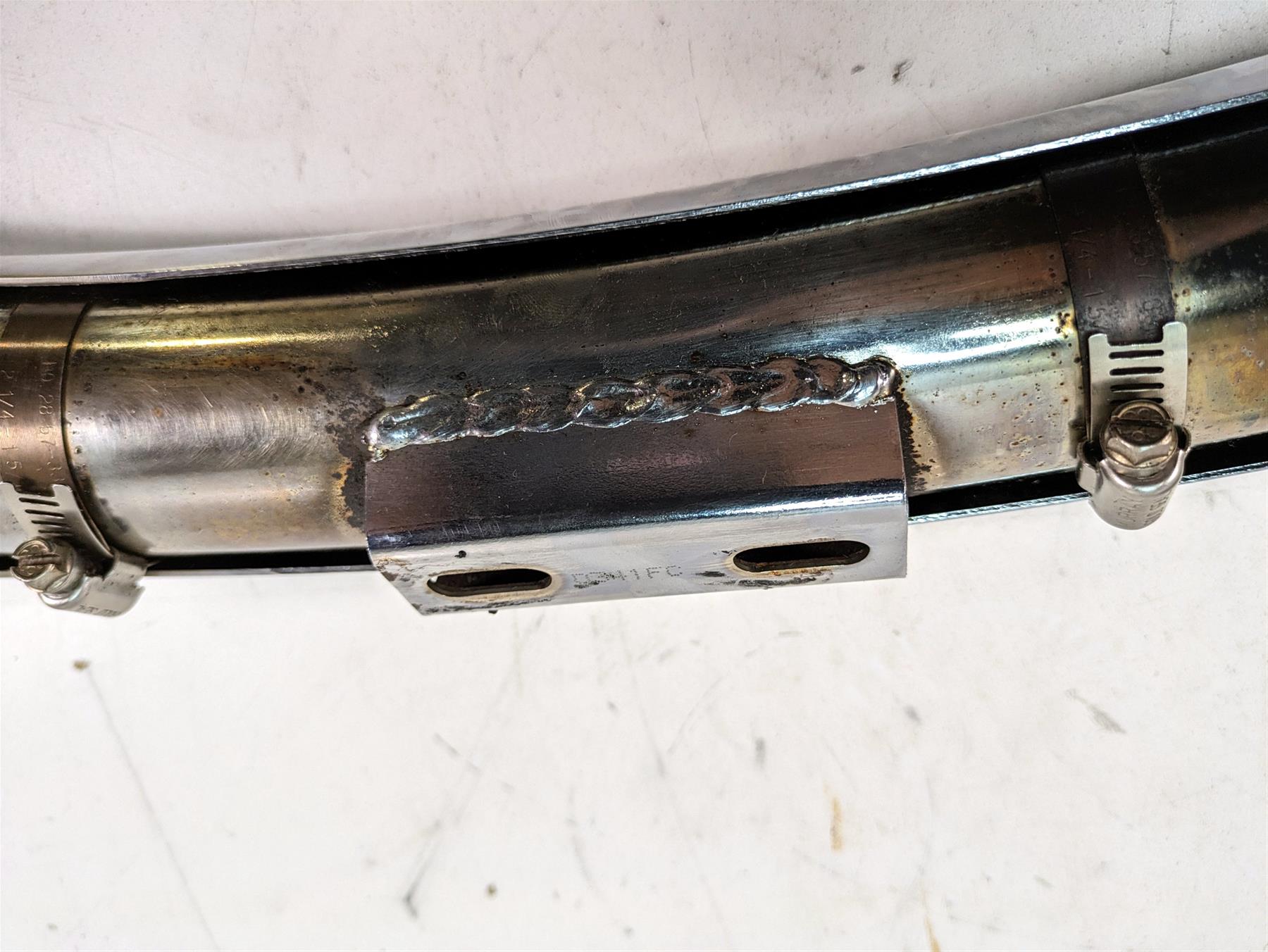 2000 Harley Dyna FXDL Low Rider Rear Vance Hines Big Radius Exhaust Pipe 26007 {{ shop.shopifyCountryName }} - Mototech271