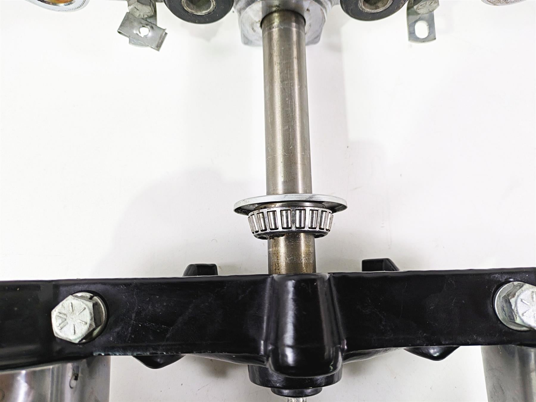 2014 Harley FLS Softail Slim Upper & Lower Triple Tree Set 45605-00A 45456-86B {{ shop.shopifyCountryName }} - Mototech271