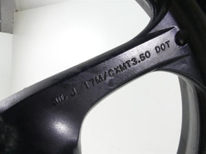 2005 Honda CBR1000RR SC57 Straight Front Wheel Rim 17x3.5 - Read 44650-MEL-D20ZC