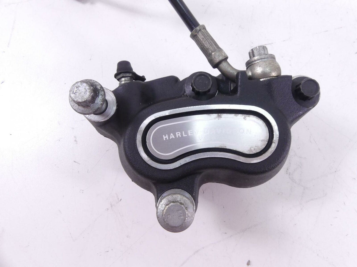 2017 Harley Dyna FXDB Street Bob Front Brake Caliper & Line 41300001 {{ shop.shopifyCountryName }} - Mototech271