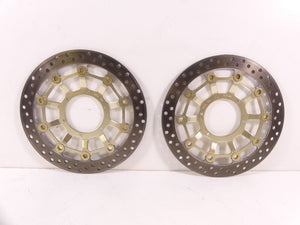 2012 Honda CBR600RR Front Brake Rotor Disc Set 45120-MFJ-661 45220-MFJ-661