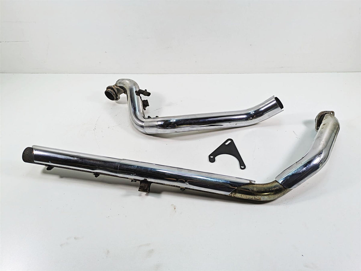 2006 Harley Touring FLHXI Street Glide Hand Made True Dual Header Pipe 65621-99B {{ shop.shopifyCountryName }} - Mototech271