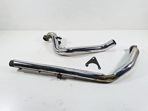 2006 Harley Touring FLHXI Street Glide Hand Made True Dual Header Pipe 65621-99B | Mototech271