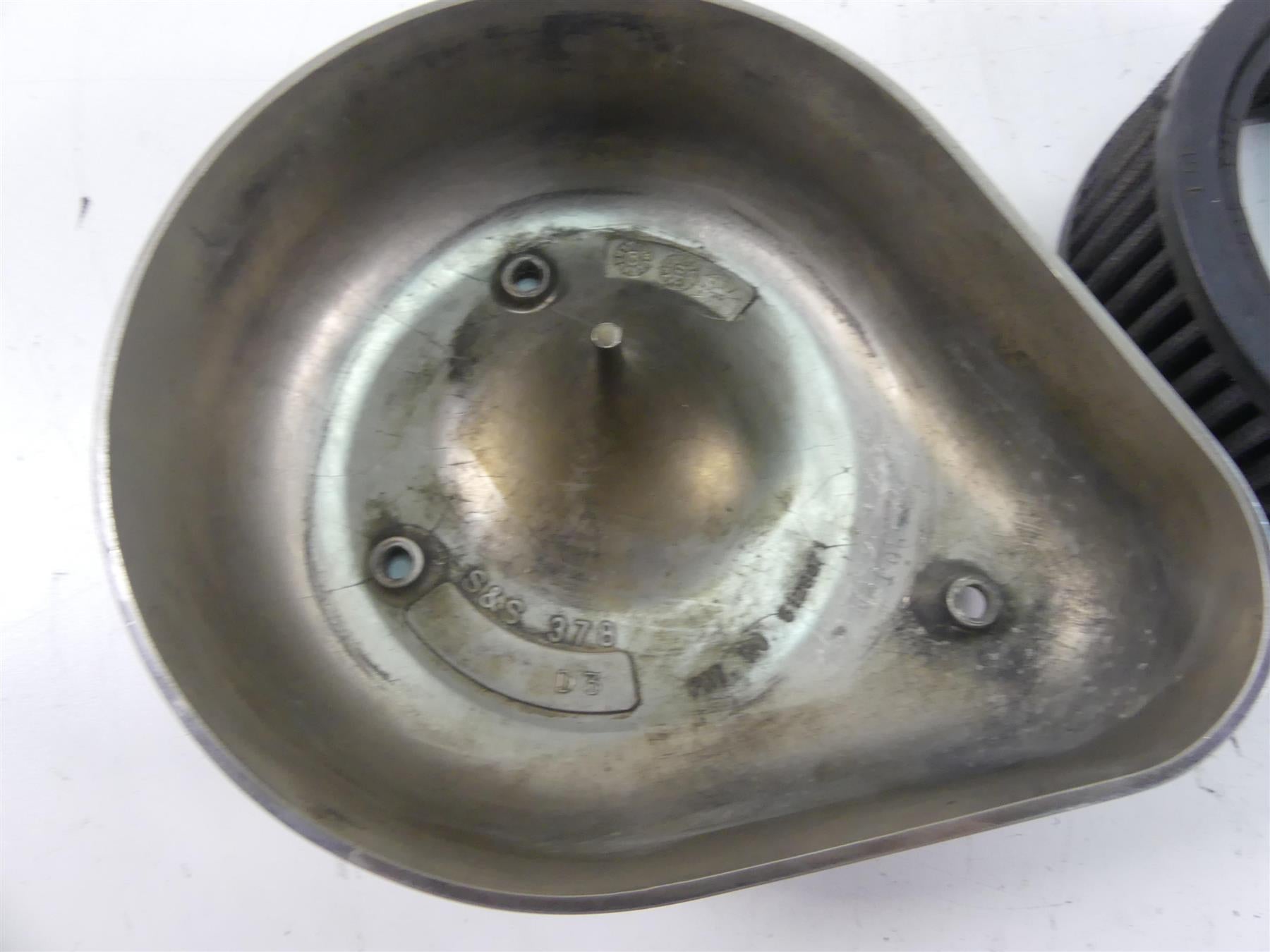 1998 Harley Dyna FXDL Low Rider S&S Super Air Breather Filter Cleaner 17-0404 {{ shop.shopifyCountryName }} - Mototech271