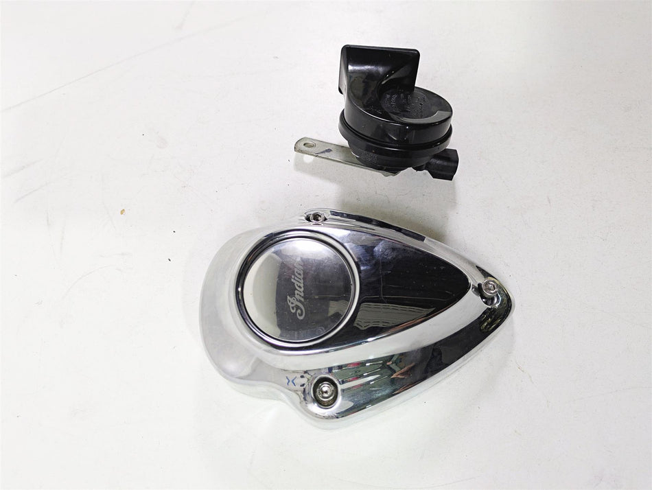 2017 Indian Chieftain Limited Horn With Chrome Cover 5632900 {{ shop.shopifyCountryName }} - Mototech271