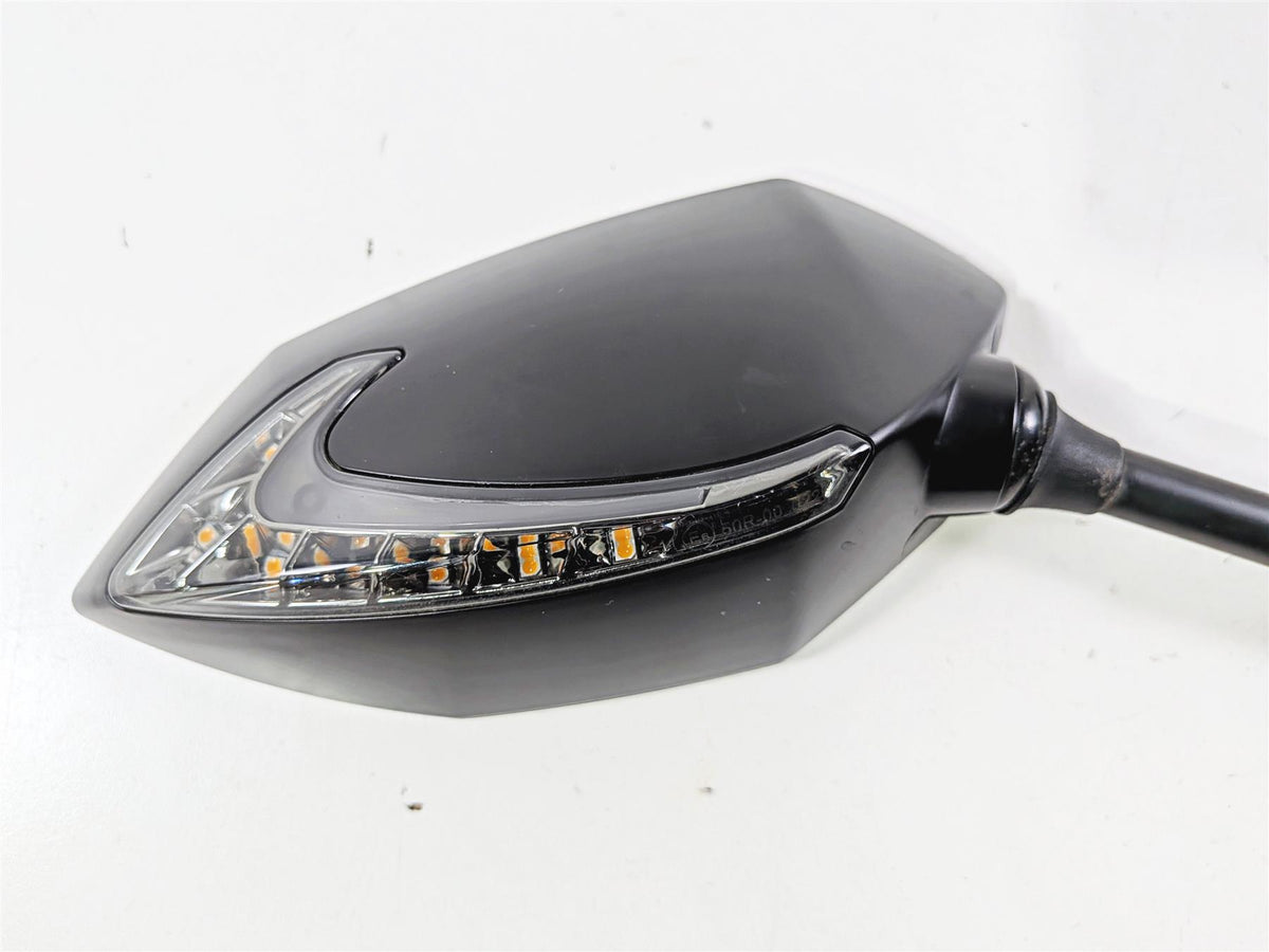 2013 Harley VRSCDX Night Rod Special Lucifer Magazi Rear Mirror Turn Signal LED-Mototech271