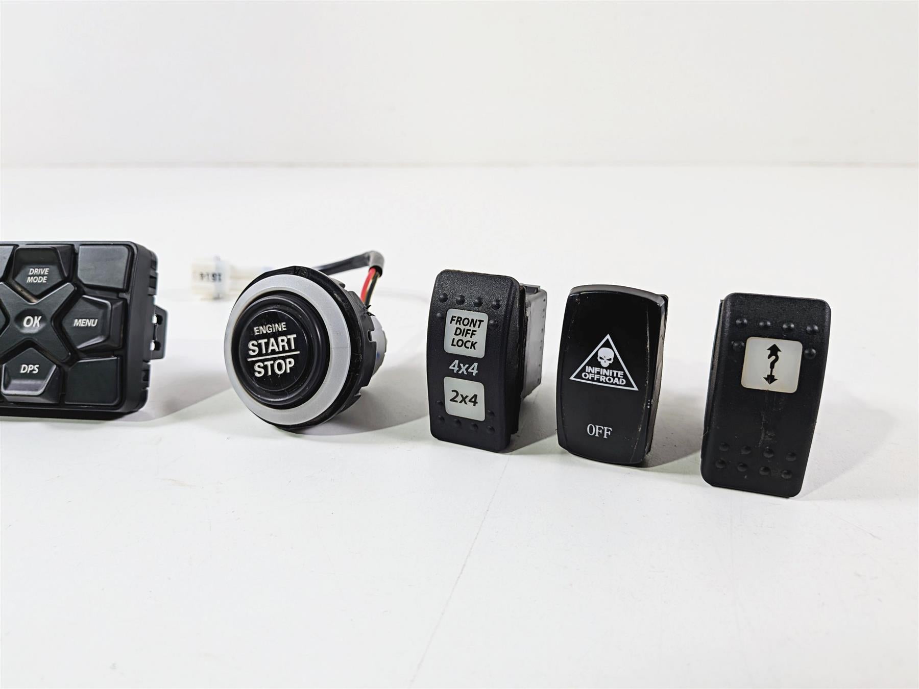 2022 Can Am Maverick X3 XRC Turbo RR 72" Start Stop Light Mode Switch Set 710006059-Mototech271