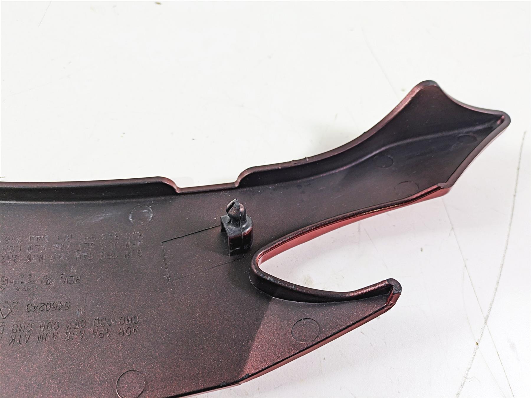 2019 Indian Chieftain Limited Right Upper Side Cover Fairing Ruby Red 5450243 {{ shop.shopifyCountryName }} - Mototech271