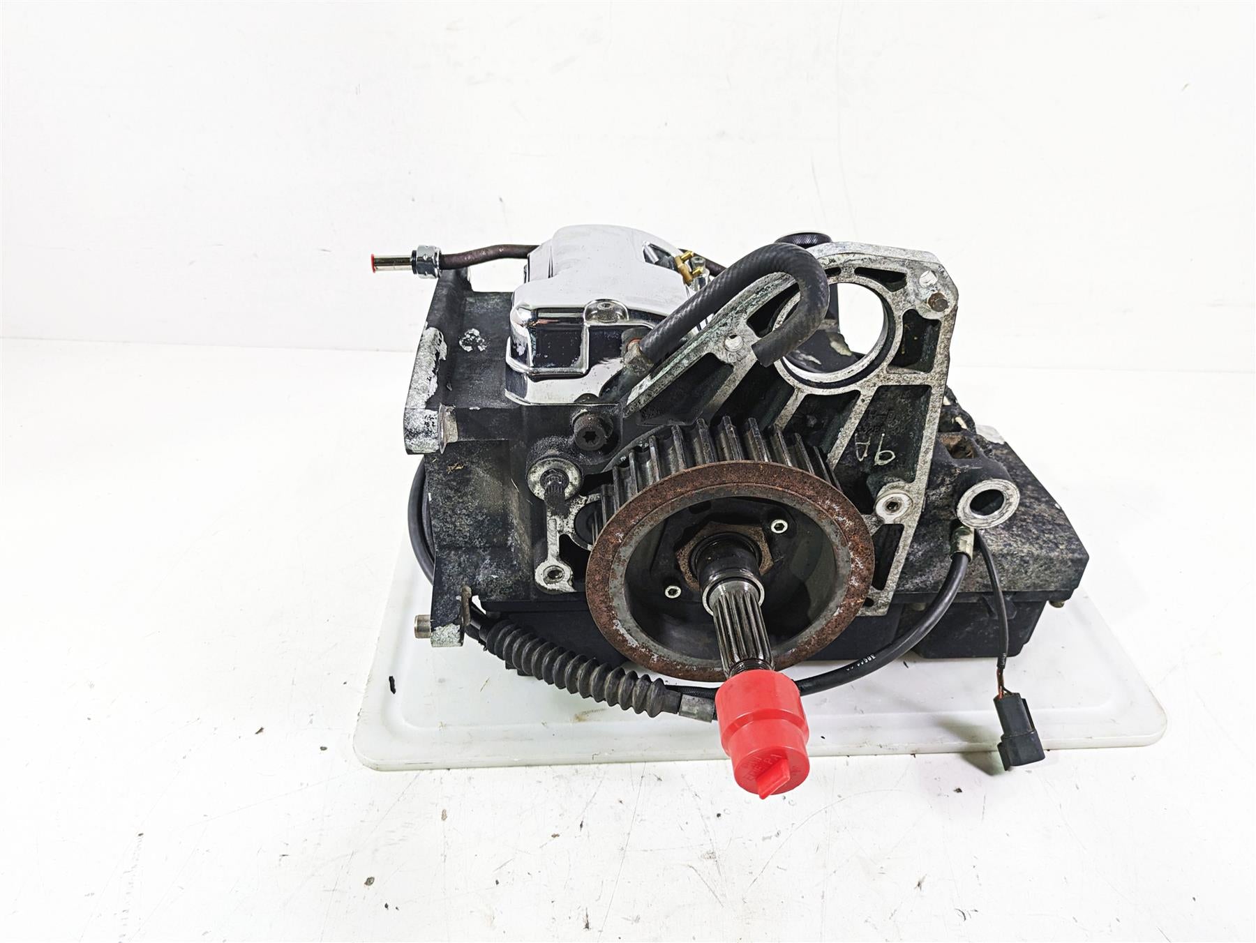 2003 Harley Touring FLHTCUI 100TH E-Glide 5-SpTransmission Gear Box 18k 33035-03 {{ shop.shopifyCountryName }} - Mototech271