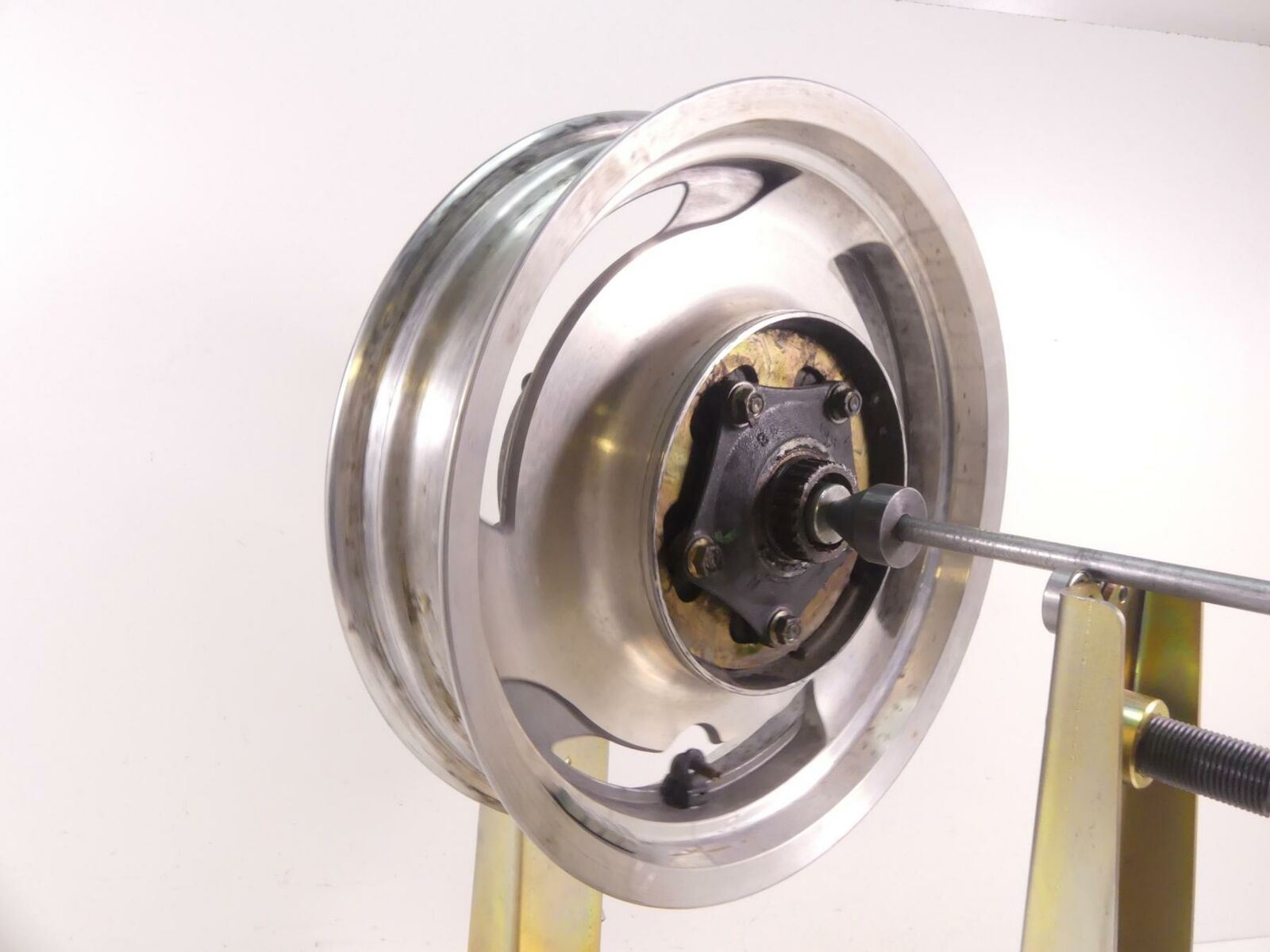 2002 Honda VT1100C2 Shadow Sabre Straight Enkei Rear Wheel 15x3.5 42650-MCK-A00 {{ shop.shopifyCountryName }} - Mototech271