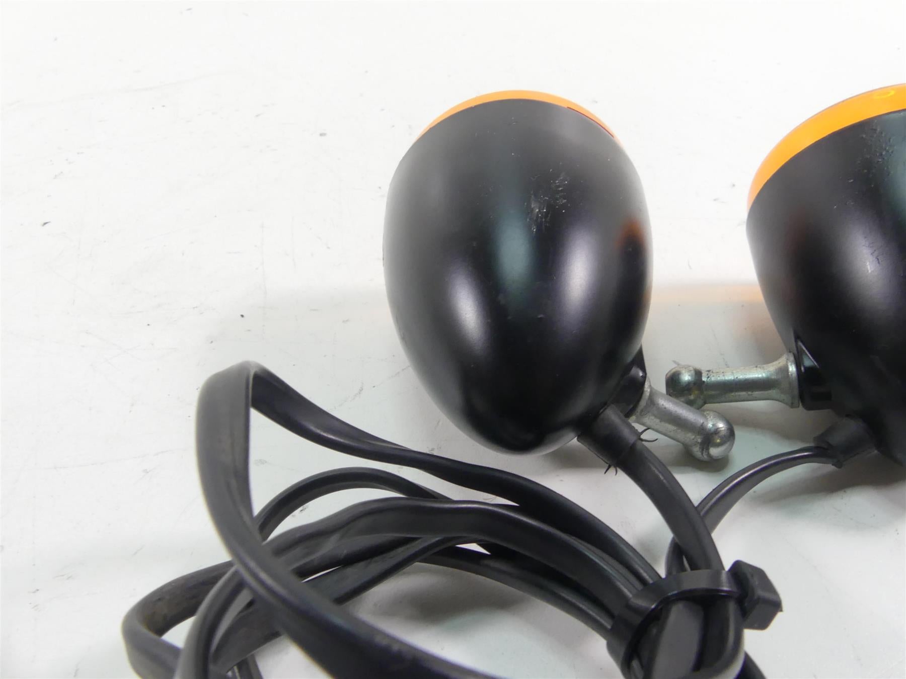 2007 Harley Sportster XL1200 Nightster Front Turn Signal Blinker Set 68972-00 {{ shop.shopifyCountryName }} - Mototech271