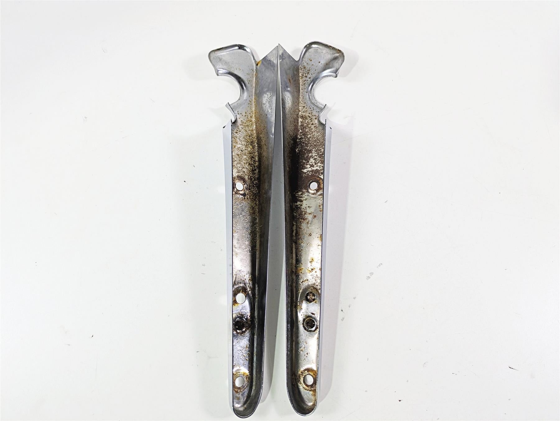 2007 Harley Sportster XL1200 C Rear Chrome Frame Strut Covers 59902-04 59903-04 {{ shop.shopifyCountryName }} - Mototech271