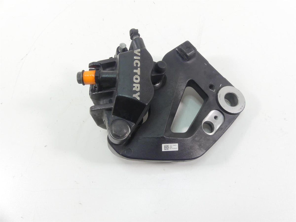 2015 Victory Cross Country Tour Rear Nissin Brake Caliper & Bracket 1911949 {{ shop.shopifyCountryName }} - Mototech271