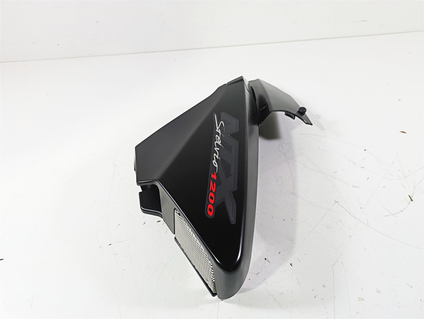 2016 Moto Guzzi Stelvio 1200 8V NTX Left Fuel Tank Side Cover Set - Read 897638 {{ shop.shopifyCountryName }} - Mototech271