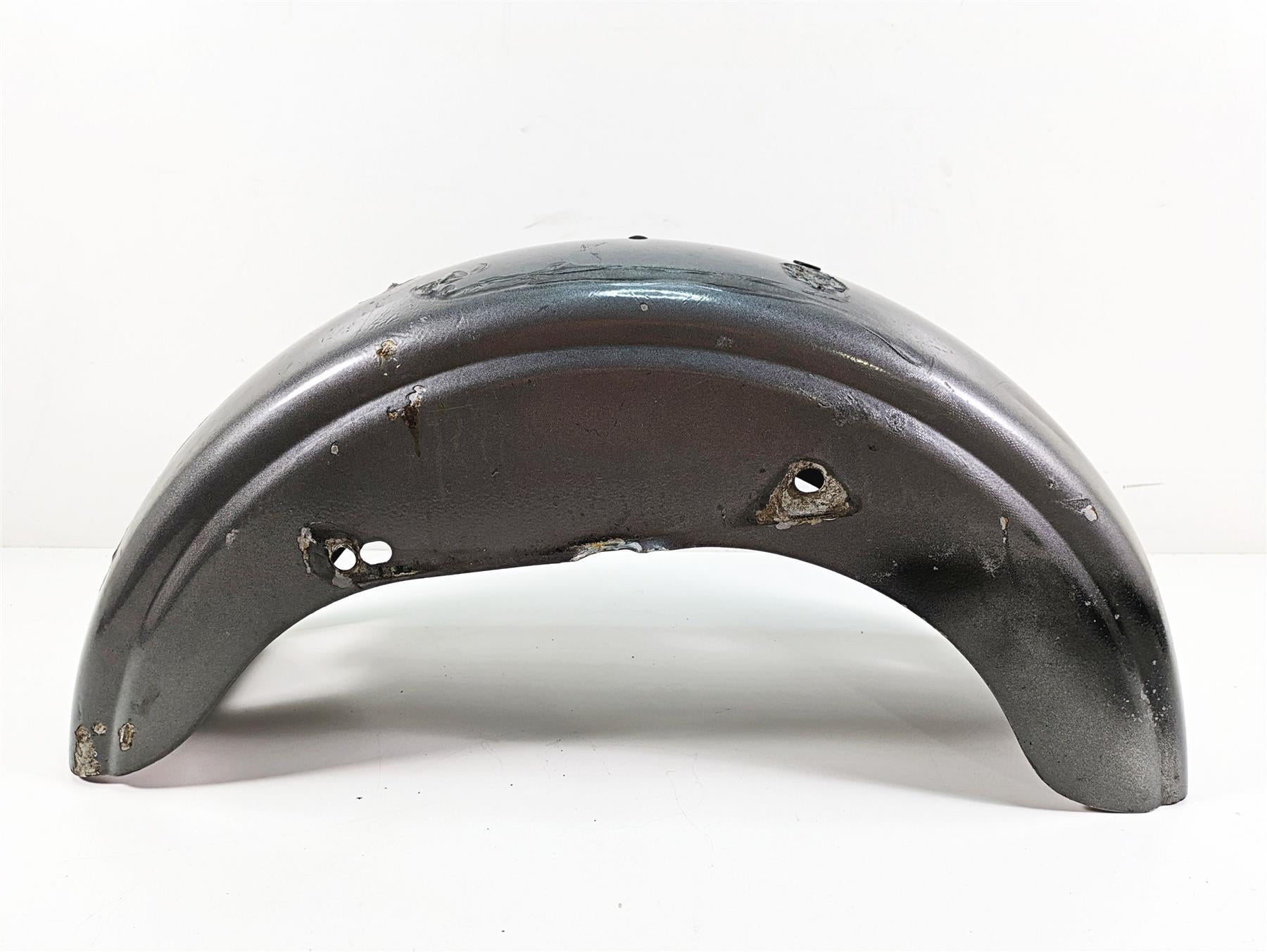 2009 Harley FXDC Dyna Super Glide Custom Rear Fender Pewter Pearl 59634-06A {{ shop.shopifyCountryName }} - Mototech271