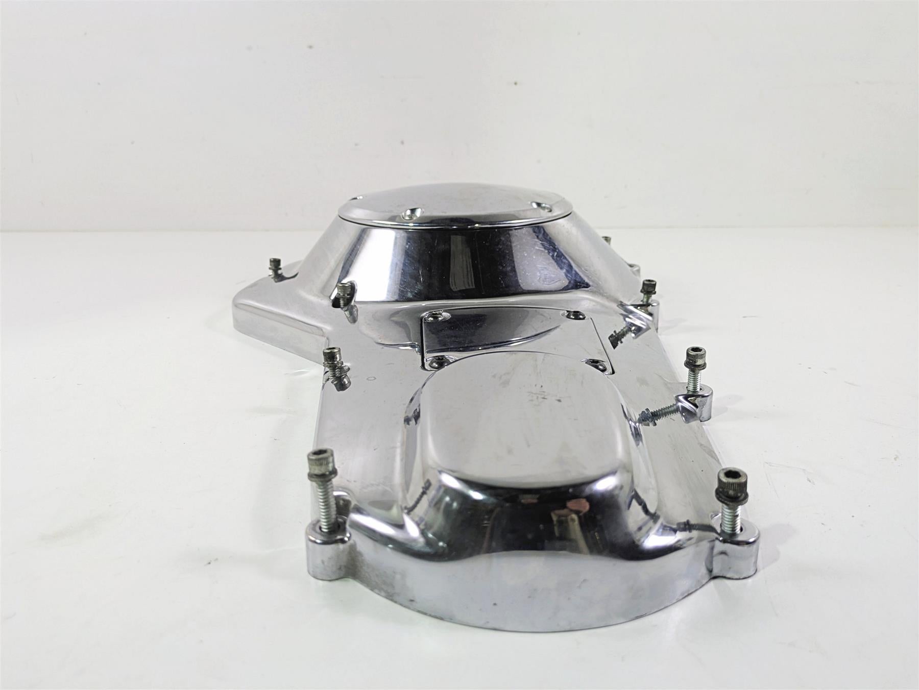 1999 Harley Touring FLHTCUI E-Glide Outer Primary Drive Clutch Cover 60685-99 {{ shop.shopifyCountryName }} - Mototech271