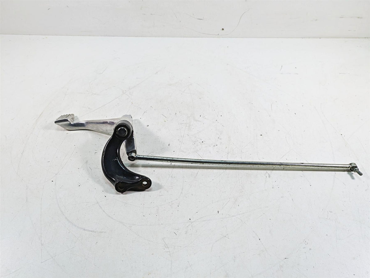 2007 Harley Sportster XL1200 C Front Right Footpeg Mount & Brake Pedal 42652-04 {{ shop.shopifyCountryName }} - Mototech271