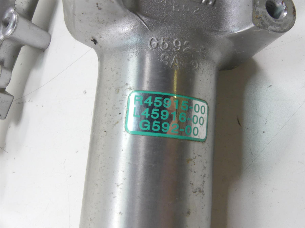 2004 Harley Softail FLSTFI Fat Boy Straight Front Fork Leg 41mm Set 45915-00 {{ shop.shopifyCountryName }} - Mototech271