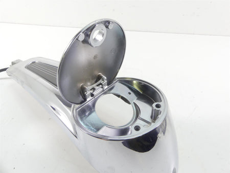 2012 Harley Touring FLHX Street Glide Chrome Tank Cover Console Dash 69214-08 {{ shop.shopifyCountryName }} - Mototech271