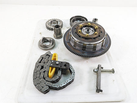 1999 Harley Touring FLHTC Electra Glide Primary Drive Clutch Set 37707-98A {{ shop.shopifyCountryName }} - Mototech271