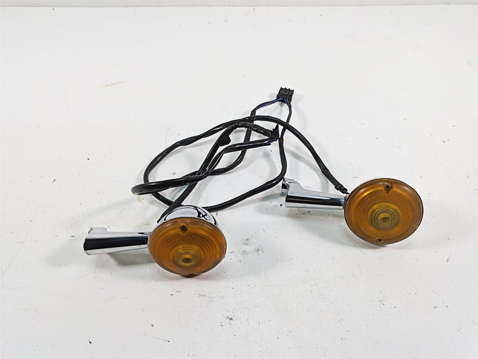 1999 Harley Dyna FXDL Low Rider Front Blinker Turn Signal Set 68709-94 {{ shop.shopifyCountryName }} - Mototech271