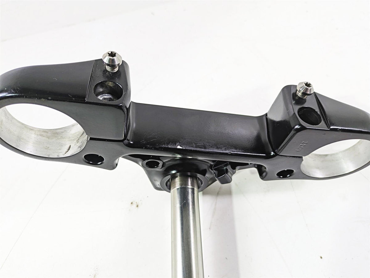 2010 Harley VRSCF Muscle Rod Black Upper Lower Triple Tree Clamp Set 46892-09A {{ shop.shopifyCountryName }} - Mototech271