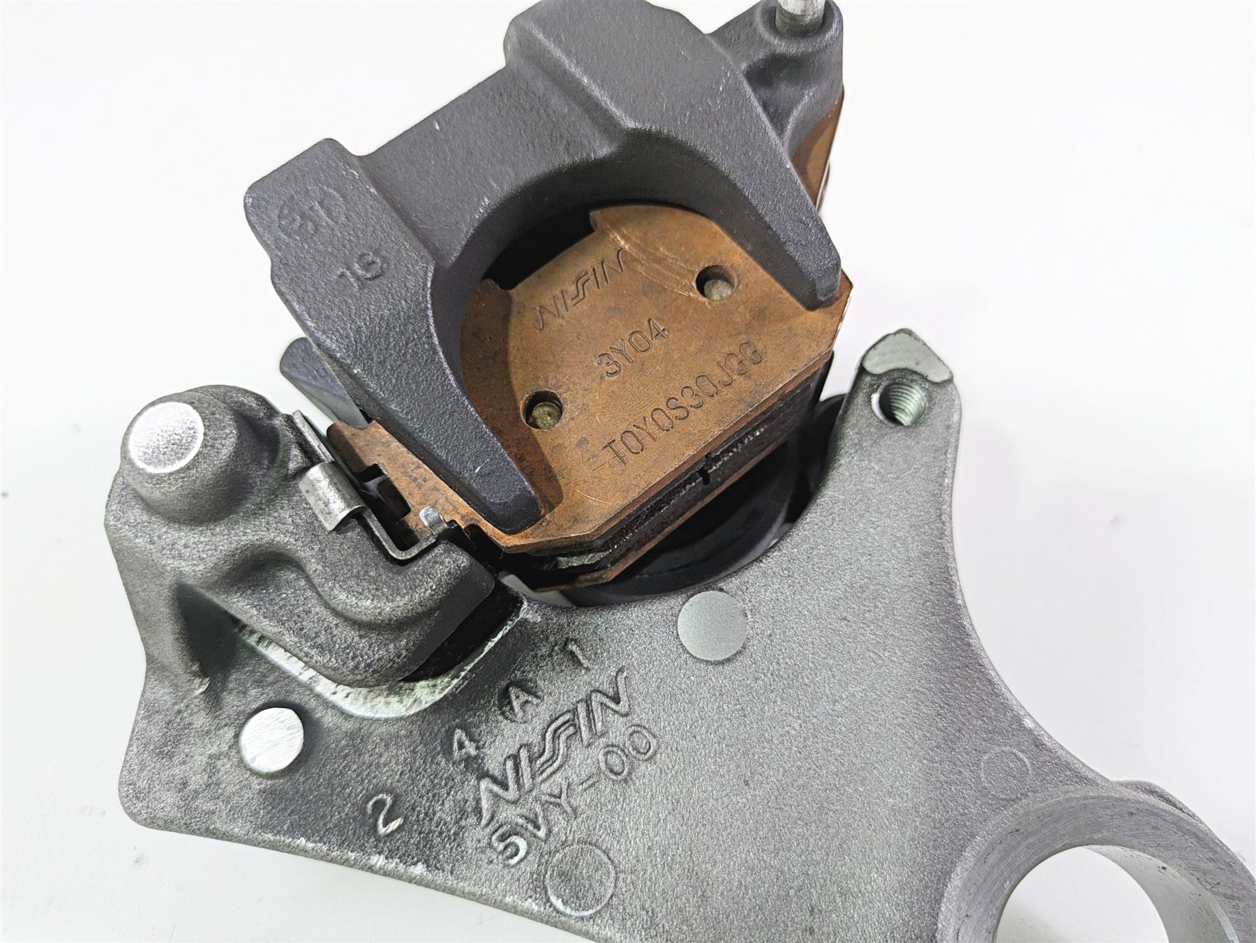 2014 Yamaha YZFR1 R1 RN22 Rear Brake Caliper & Bracket Nissin 5VY-2580W-12-00 {{ shop.shopifyCountryName }} - Mototech271