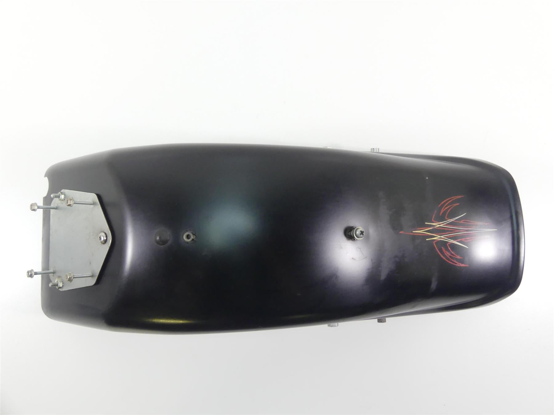 2008 Harley Softail FLSTSB Cross Bones Rear Fender Black Denim 59914-06 {{ shop.shopifyCountryName }} - Mototech271
