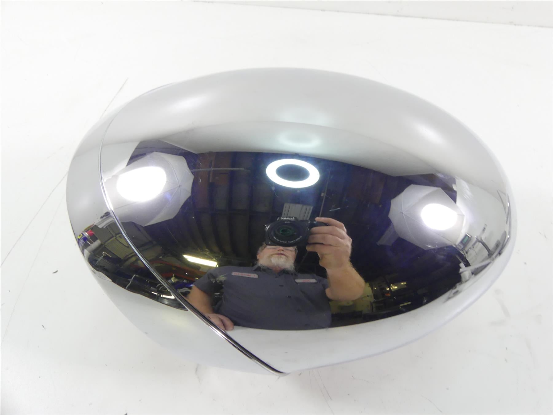 2003 Honda VTX1800R Headlight Head Light Lamp & Chrome Housing Set 33120-MEA-671 {{ shop.shopifyCountryName }} - Mototech271