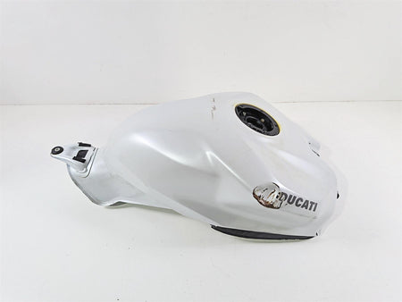 2017 Ducati 959 Panigale White Fuel Gas Petrol Tank - Dented 58612061-Mototech271