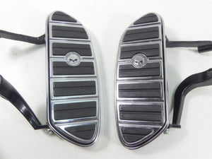 2010 Harley Touring FLHX Street Glide Willie G Skull Front Chrome Floor Boards | Mototech271