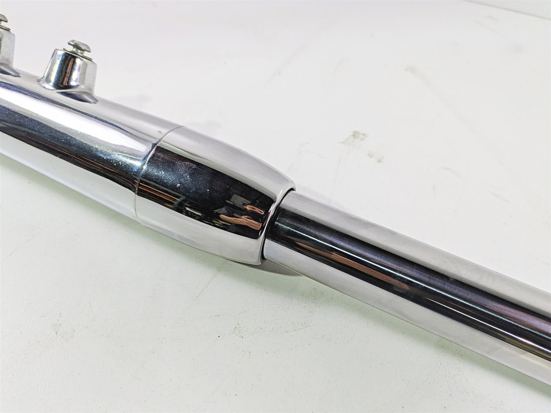 2004 Harley Softail FXSTDI Deuce Left Chrome Front Fork Leg 46066-00 {{ shop.shopifyCountryName }} - Mototech271