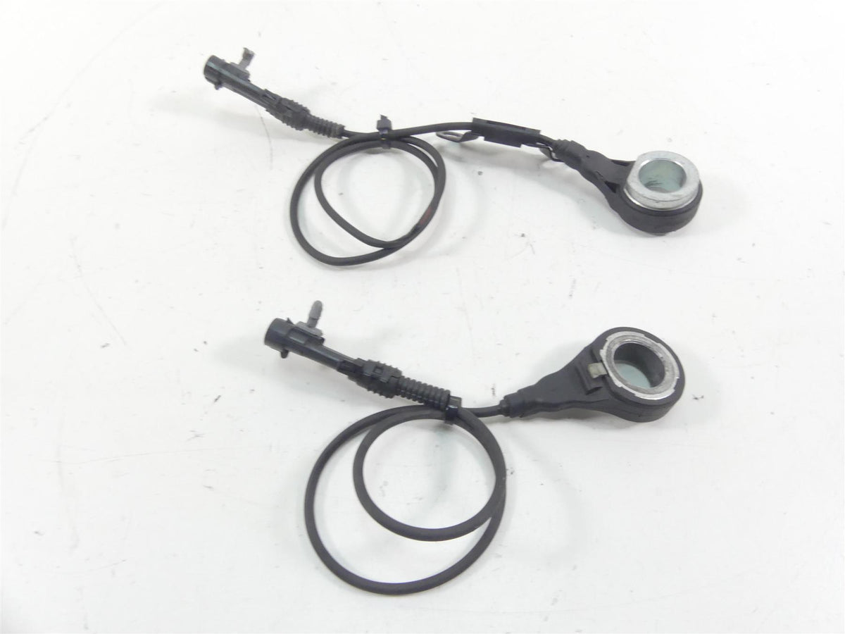 2012 Harley Touring FLHTP Electra Glide Abs Brake Wheel Sensor Set Read 40614-08 {{ shop.shopifyCountryName }} - Mototech271